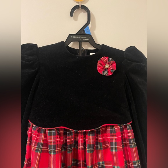 Cute vintage little girls holidays dress. Size 5 - Picture 4 of 6